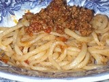 Pici al ragù piccante