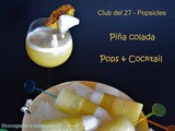 Piña colada popsicles