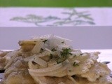 Ravioli carciofi e zucca con crema ai carcioghiotti