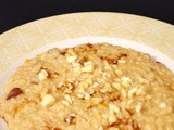 Risotto al panforte, pecorino toscano e aceto balsamico