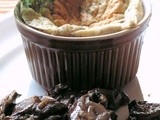 Souffle' di funghi e patate