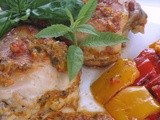 Sovracosce di pollo in salsa di peperoni