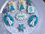 “Frozen” Theme Cookies