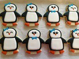 Penguin Cookies And Valentine Day Treats