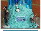 Elsa’s Ice Palace Birthday Cake