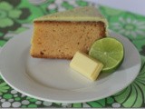 Lemon and Lime White Chocolate Mud Cake