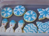 Snowflake & Snowmen Cookies