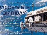Space-Themed Birthday Party Overview