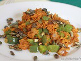 Sweet Potato and Capsicum Hash