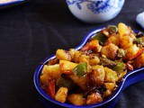 Aloo Capsicum Recipe | How To Make Aloo Capsicum