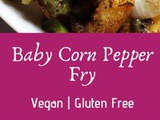 Baby Corn Pepper Fry