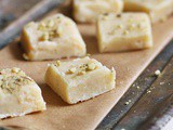 Barfi recipe with mawa | Quick khoya barfi recipe