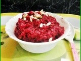 Beetroot halwa