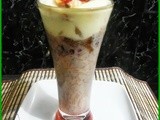 Butterscotch caramel falooda