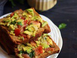 Cheese Avocado Toast Recipe | How To Make Avocado Toast