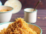 Cheese sev recipe, how to make cheese sev recipe | Diwali 2017 snack recipes