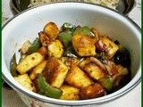 Chilli paneer dry