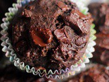 Chocolate Banana Muffins (Vegan)