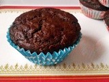 Chocolate-beetroot muffin(Egg less and no butter)