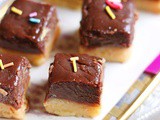 Chocolate Burfi With Khoya