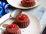 Chocolate panna cotta recipe – eggs and gelatin free