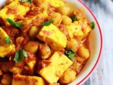 Chole paneer recipe | paneer channa masala recipe