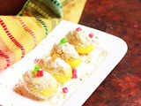 Chum chum recipe | Bengali cham cham sweet recipe