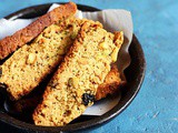 Cranberry pistachio biscotti recipe-vegan and no maida recipe