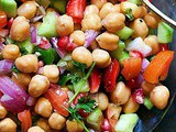 Easy Chickpea Salad (Vegan)