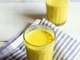 Easy Turmeric Milk Recipe- Golden Milk