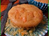 Egg less carrot muffin