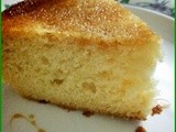 Egg less orange cake