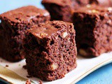 Eggless brownies recipe with whole wheat flour