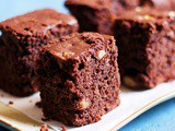 Eggless brownies recipe with whole wheat flour