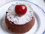 Eggless choco lava cake recipe | Eggless molten lava cake recipe