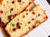 Eggless orange loaf recipe | Orange tutti frutti loaf recipe
