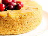 Eggless Pineapple Upside Down Cake Recipe