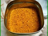 Ellu milagai podi (Gun powder with sesame seeds)