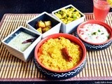 Express brunch menu#4-Sambar rice,curd rice and more