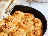 Garlic rolls recipe | Whole wheat garlic rolls recipe