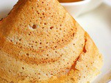 Ghee roast dosa recipe | How to make crisp ghee roast dosa recipe