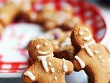 Gingerbread man cookies recipe with eggless royal icing