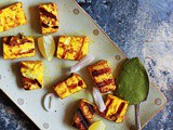 Grilled Paneer Recipe (Easy Stove Top Method)