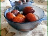 Gulab jamun with milk powder