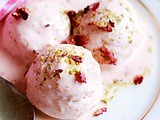 Gulkand ice cream recipe | No cook rose preserve ice cream recipe