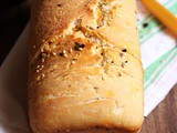 Herb Garlic Bread Recipe | Garlic Loaf Recipe