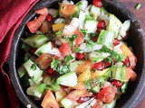 Kachumber- Onion Tomato Cucumber Salad
