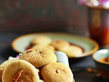 Kesar NanKhatai Recipe | Saffron Shortbreads