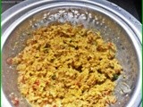 Kollu-carrot thuvaiyal(horse gram-carrot semi dry chutney)