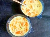 Komola kheer(kheer with orange and reduced milk)